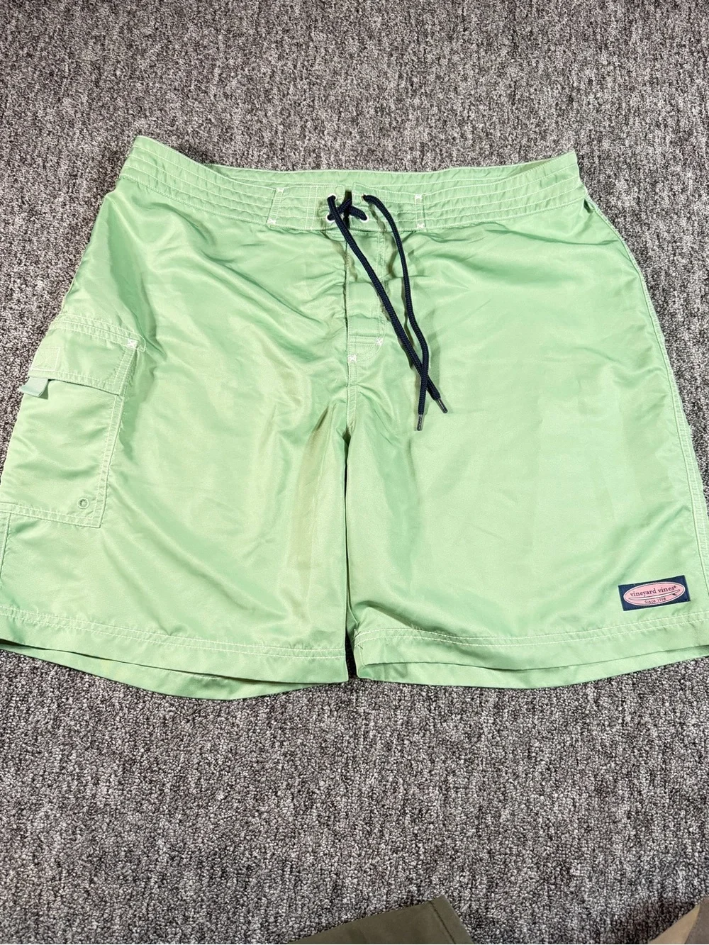 Vineyard Vines Mint Green Men’s Swim Board Shorts size 38
